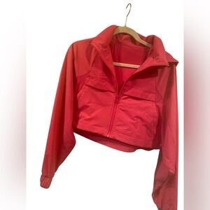 Alo Yoga cropped jacket PINK Size M